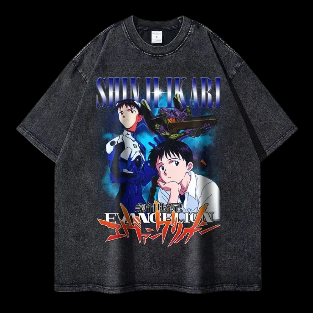 WASHED ‘EVANGELION’ TEES