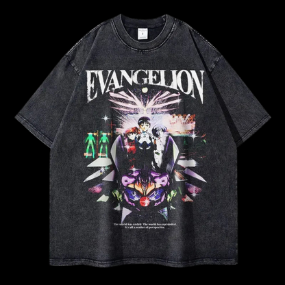 WASHED ‘EVANGELION’ TEES