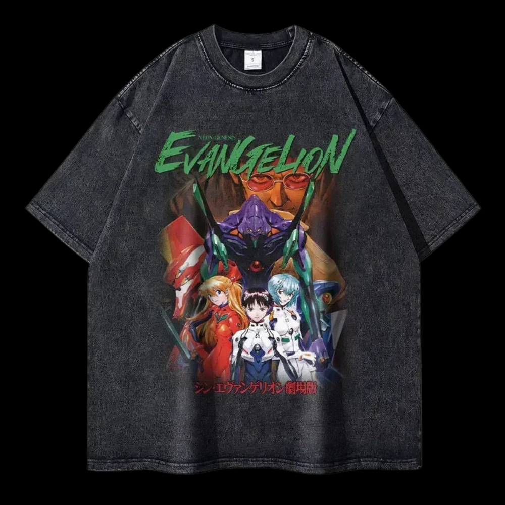 WASHED ‘EVANGELION’ TEES