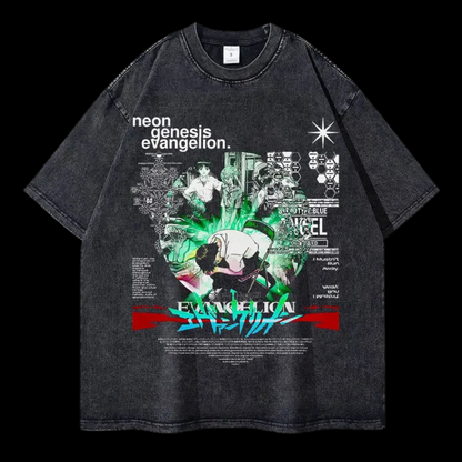 WASHED ‘EVANGELION’ TEES