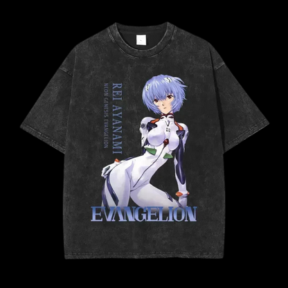 WASHED ‘EVANGELION’ TEES